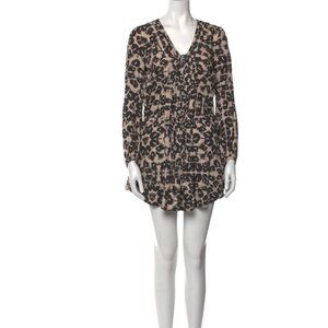 Rebecca Taylor Printed Mini Dress – Size 4